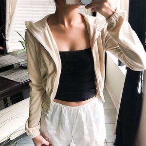 Victoria’s Secret Moda International Velour Hoodie